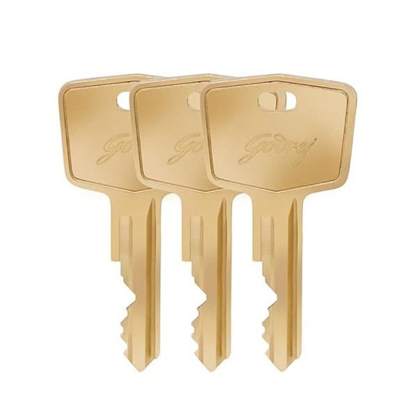 Godrej No1 Square Padlock for Door Brass Finish Lock for Main Door with 3 Keys Gold Pack of 1 3 - LXINDIA.COM