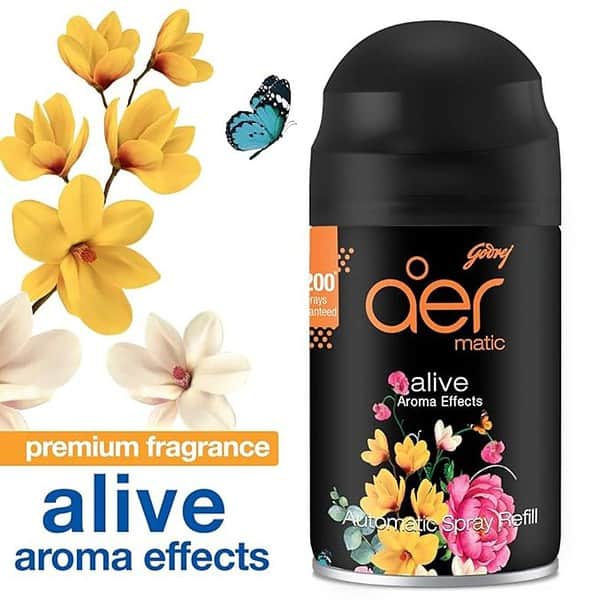 Godrej aer Matic Refill Automatic Room Fresheners 225ml 1 - LXINDIA.COM