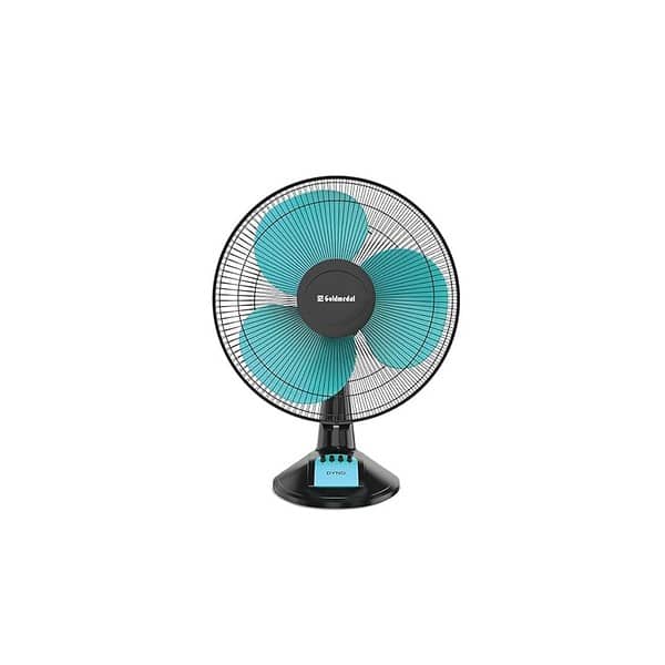 Goldmedal Dyno 400 mm Table Fan Turquoise Black - LXINDIA.COM