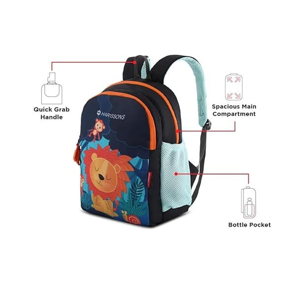 HARISSONS 19L Waterproof School Bag for Kids 1 - LXINDIA.COM