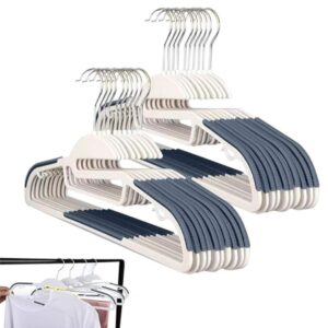 HASTHIP 10 Pack Plastic Clothes Hangers - LXINDIA.COM