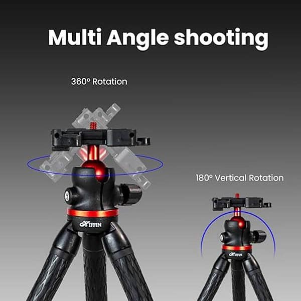 HIFFIN HTR11 Mini Flexible Tripod1 - LXINDIA.COM