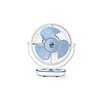 HM Starlite 300 MM 12 Inch Table Fan Blue White - LXINDIA.COM