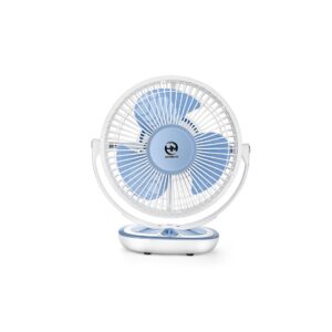 HM Starlite 300 MM 12 Inch Table Fan Blue White - LXINDIA.COM