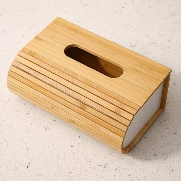 HOKIPO Magnetic Wooden Tissue Box Holder AR 5050 1 - LXINDIA.COM