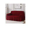 HOKIPO Stretchable Elastic 2 Seater sofa coverCherry Red 1 1 - LXINDIA.COM