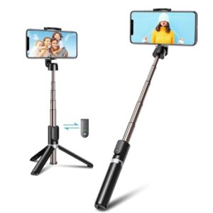 HOLD UP Extendable Selfie Stick with Wireless Remote and Tripod Stand - LXINDIA.COM