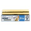 HOMEFOIL 25 Meters Free Golden Embossed Aluminium Foil Pack of 1 - LXINDIA.COM