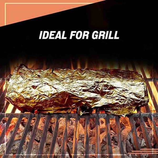 HOMEFOIL 25 Meters Free Golden Embossed Aluminium Foil Pack of 1 3 - LXINDIA.COM