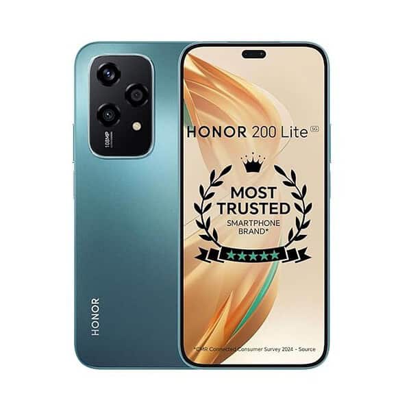 HONOR 200 Lite 5G 8GB RAM 256GB Storage Cyan Lake - LXINDIA.COM