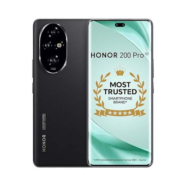 HONOR 200 Pro 5G 12GB RAM 512GB Storage Black - LXINDIA.COM