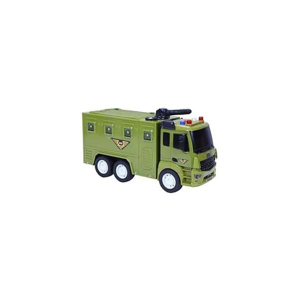 HS ENTERPRISE Military Vehicle Army Toys Truck with Lights and Sounds - LXINDIA.COM