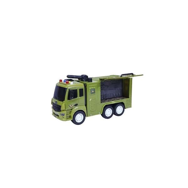 HS ENTERPRISE Military Vehicle Army Toys Truck with Lights and Sounds A - LXINDIA.COM