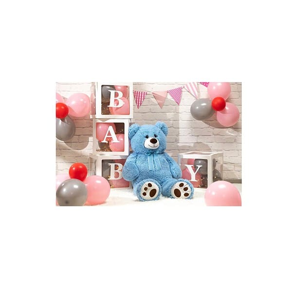 HUG N FEEL SOFT TOYS 3 Feet Sky Blue Giant Teddy Bear Soft 3 - LXINDIA.COM