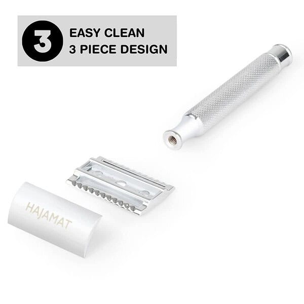 Hajamat Scythe Double Edge Safety Razor for Men1 - LXINDIA.COM