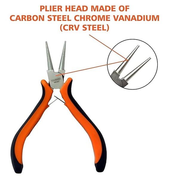 Harden 4.5inch Mini Round Nose Plier2 - LXINDIA.COM