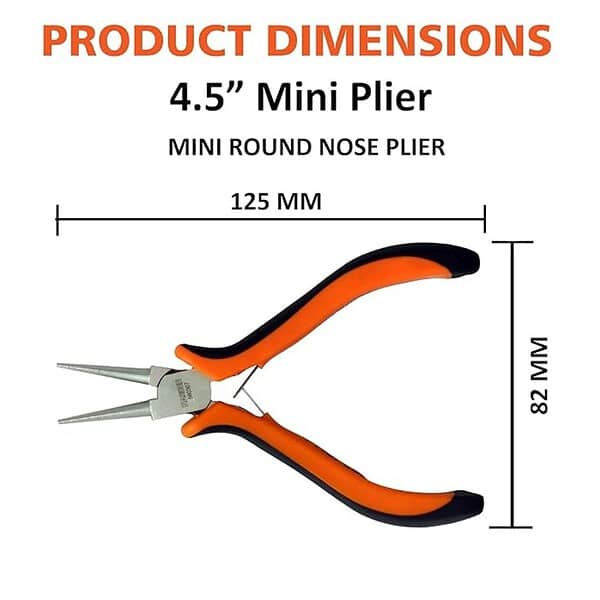 Harden 4.5inch Mini Round Nose Plier3 - LXINDIA.COM