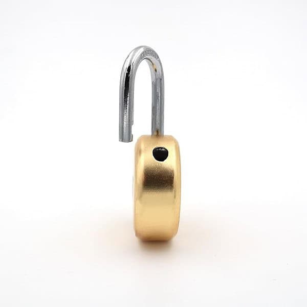 Harrison Padlocks Round Padlock 50mm 6 Lever with 3 Keys MP3 0054 Pack of 4 3 - LXINDIA.COM