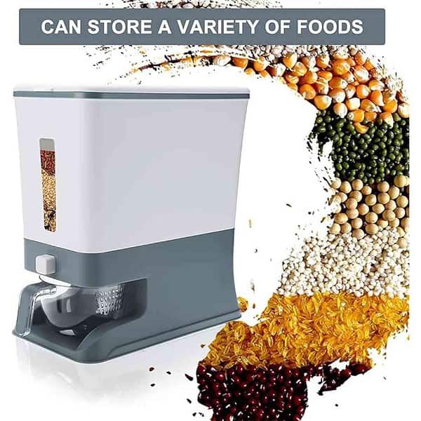 Haus Alchemy Rice Grain Storage Container Cereal Dispenser 3 - LXINDIA.COM