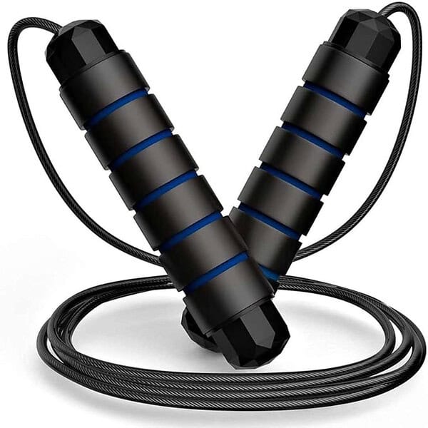 HealthHike Adjustable Length Skipping Rope for Men Women Blue - LXINDIA.COM