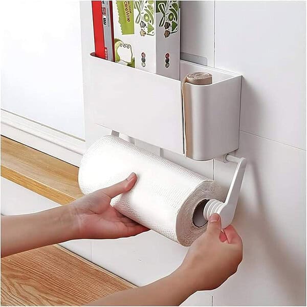 Heart Home Toilet Paper Holder Tissue Paper Roll Holder Dispenser White 1 - LXINDIA.COM