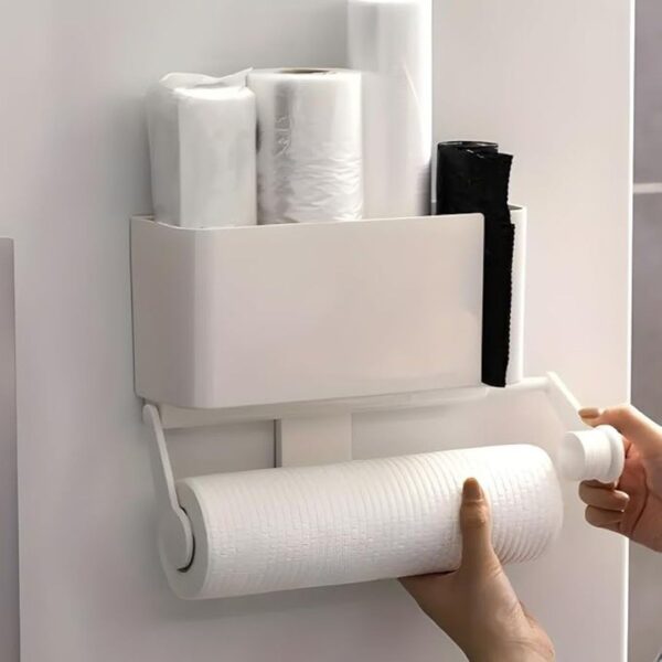 Heart Home Toilet Paper Holder Tissue Paper Roll Holder Dispenser White - LXINDIA.COM