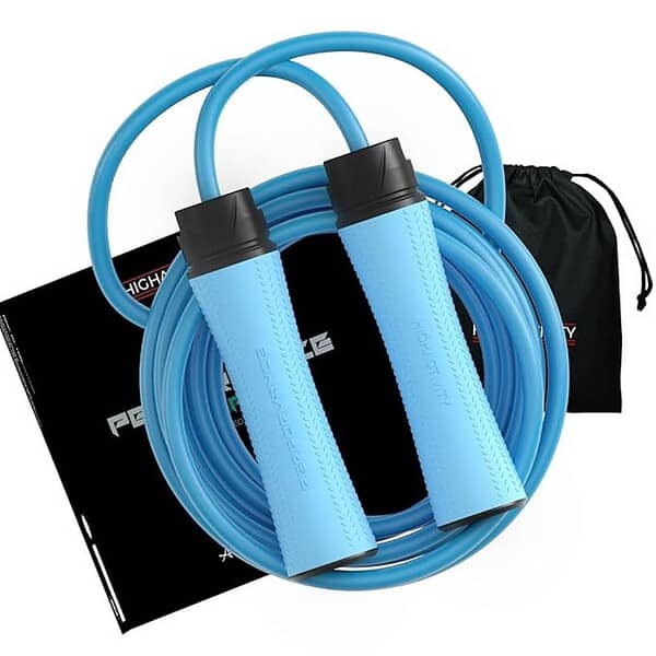 High Activity Polyvinyl Chloride Jump Rope For Men Women Children 10 Feet Cool Blue - LXINDIA.COM