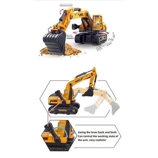 High Construction Vehicle Fully Functional Excavator JCB d - LXINDIA.COM