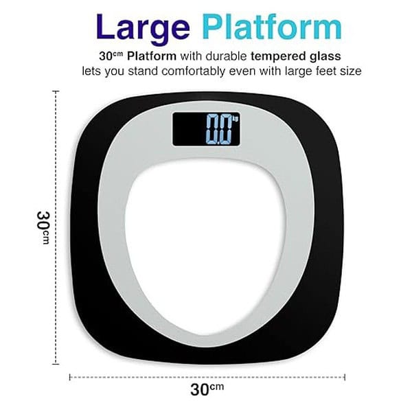 Hoffen India HO 29 Electronic Digital Weight Machine for Body Weight Weighing Scale 3 - LXINDIA.COM