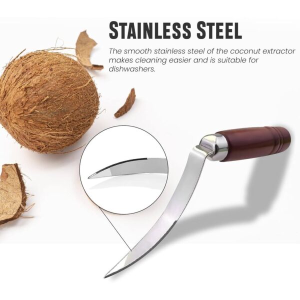 Homeaura CoconutNariyal Tool Coconut Meat Remover B - LXINDIA.COM