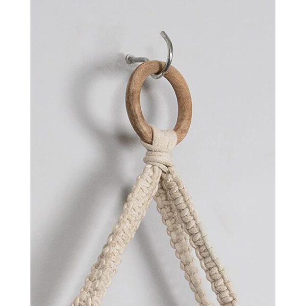 Homesake Macrame Wall Hanging Shelf Woven 2 - LXINDIA.COM