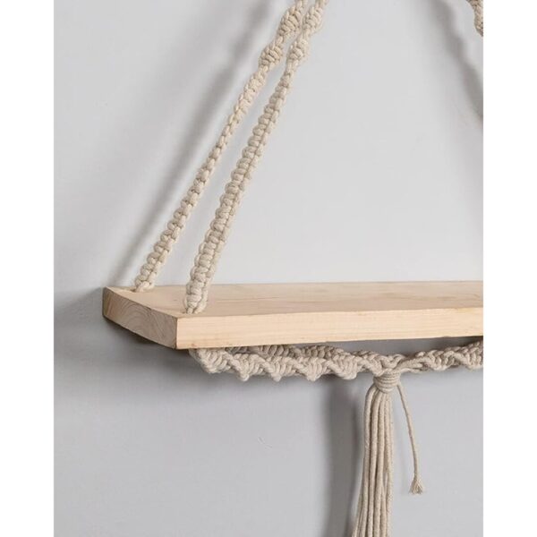 Homesake Macrame Wall Hanging Shelf Woven 3 - LXINDIA.COM