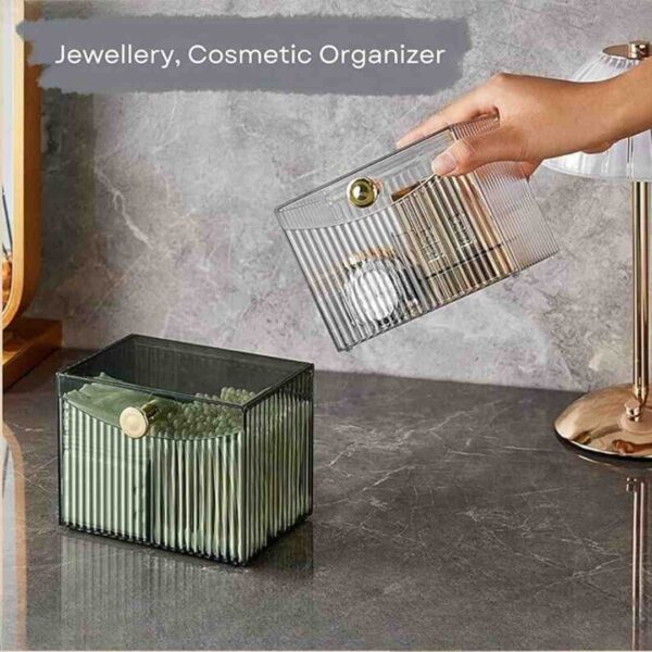 HoopVool Cosmetic And Makeup Organizer Box Green 2 - LXINDIA.COM