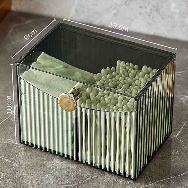 HoopVool Cosmetic And Makeup Organizer Box Green 3 - LXINDIA.COM