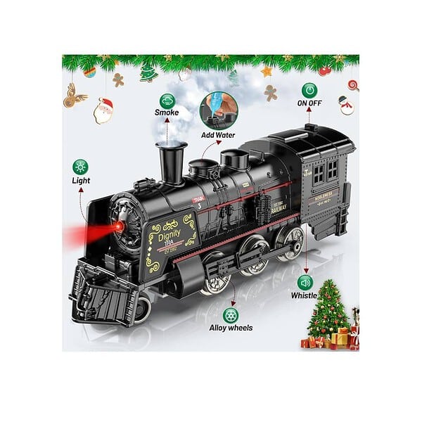 Hot Bee Model Train Set For Boys Metal Alloy Electric Trains 1 min - LXINDIA.COM