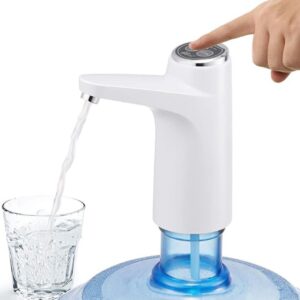 Hoteon Automatic Water Dispenser Pump Drinking Water Can White 600 Ml - LXINDIA.COM