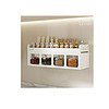 House of Quirk 4 Slot Stainless Steel Kitchen Accessories Organizer - LXINDIA.COM