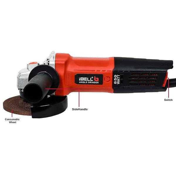 IBELL Angle Grinder AG10 70 850W2 - LXINDIA.COM