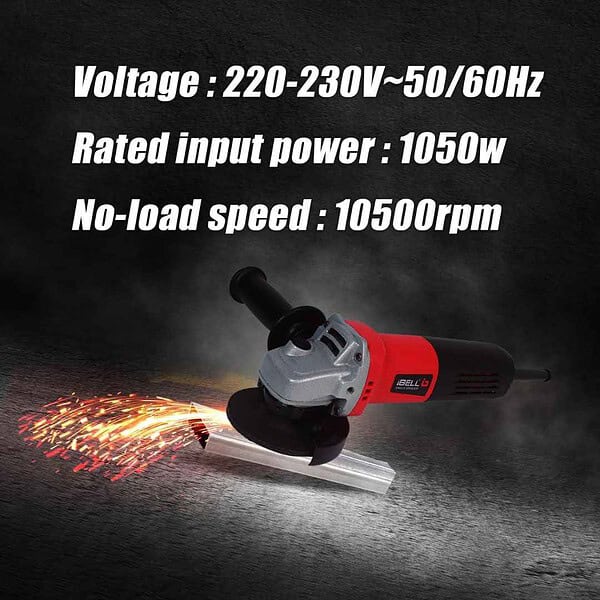 IBELL Angle Grinder AG10 72 1050W1 - LXINDIA.COM