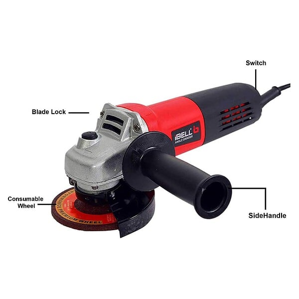 IBELL Angle Grinder AG10 72 1050W2 - LXINDIA.COM