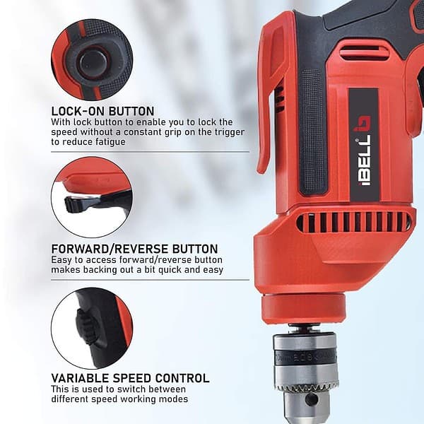 IBELL Electric Drill Machine ED10 302 - LXINDIA.COM