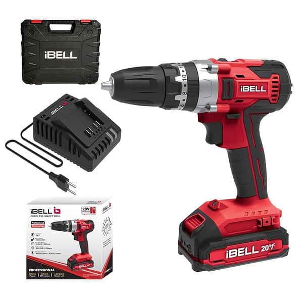 IBELL One Power Series Cordless Impact Drill CD20 30 20V - LXINDIA.COM