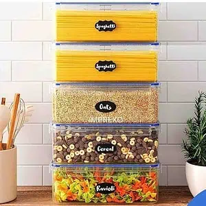 IMPREXO Airtight Plastic Cereal Food Dispenser 6070 ML - LXINDIA.COM