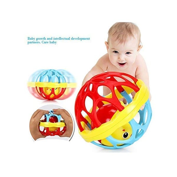 INCARNATION Colorful Plastic Soft Ball Rattle Toy for Baby 1 - LXINDIA.COM