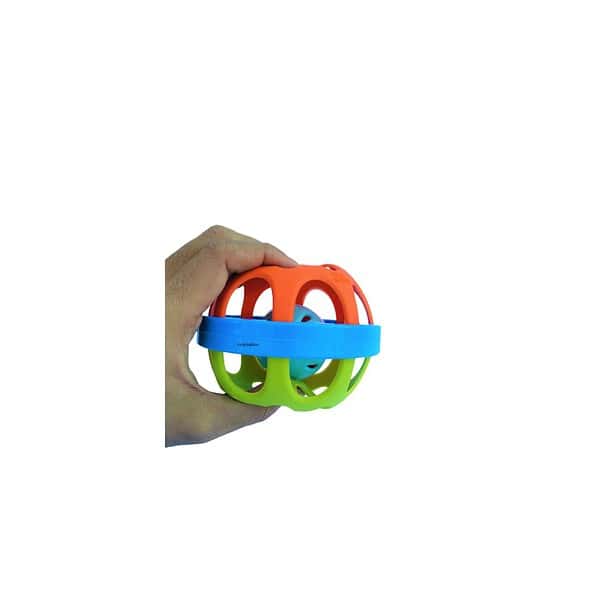 INCARNATION Colorful Plastic Soft Ball Rattle Toy for Baby 2 - LXINDIA.COM