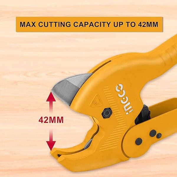 INGCO 230mm PVC Pipe Cutter 2 - LXINDIA.COM