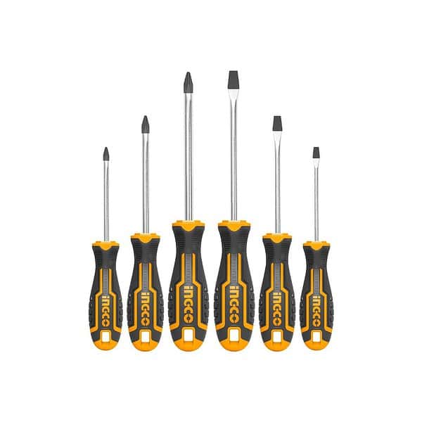 INGCO 6 pcs Screw Driver Tool Set Kit - LXINDIA.COM