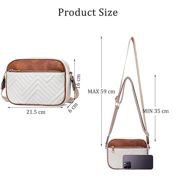 INOVERA LABEL Faux Leather Sling Bag for Women Travel Crossbody Bags 2 - LXINDIA.COM