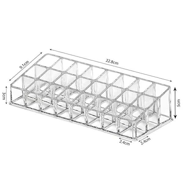 INOVERA LABEL Makeup Lipstick Storage Holder Organizer 3 - LXINDIA.COM