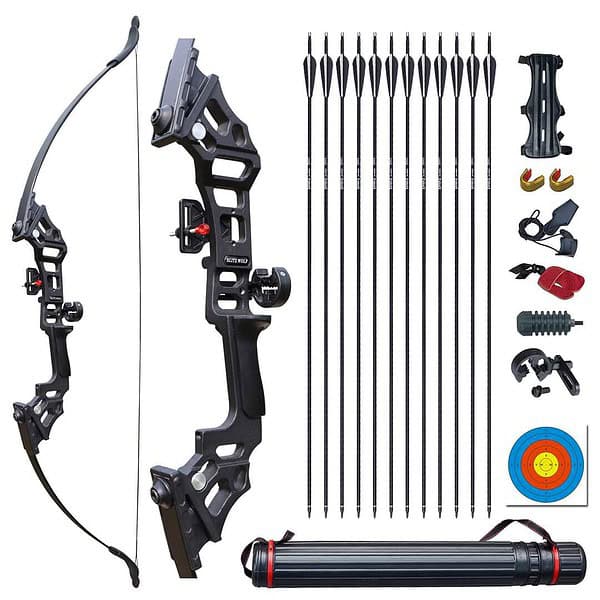 IS TONGTU Archery Bow Set Recurve Bow and Arrow Adult Set - LXINDIA.COM